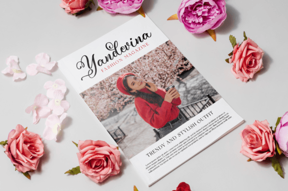 Rossedina Font Poster 5
