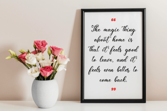 Rossedina Font Poster 6