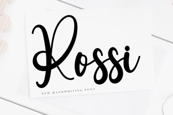 Rossi Font Poster 1