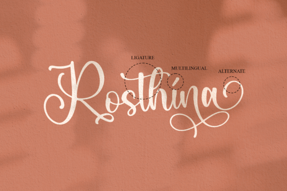 Rosthina Font Poster 12