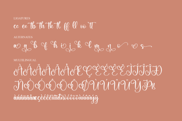 Rosthina Font Poster 14