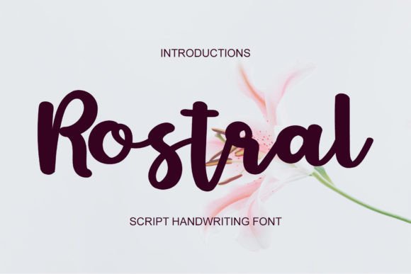 Rostral Font