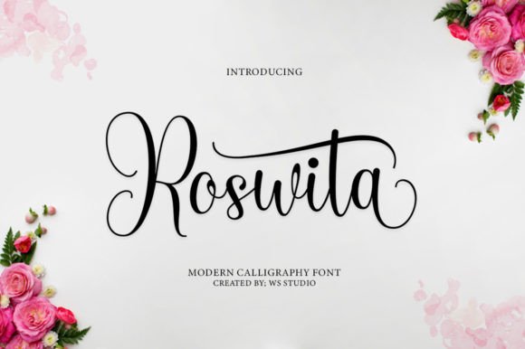 Roswita Font Poster 1