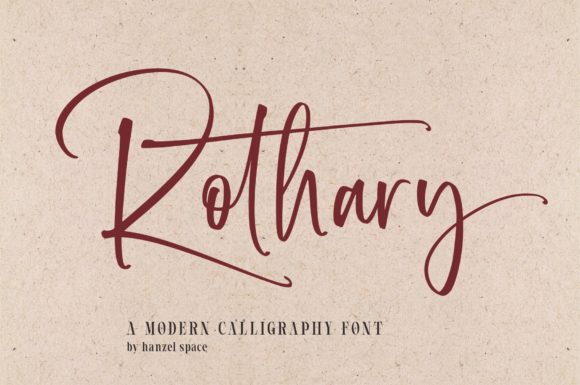 Rothary Font