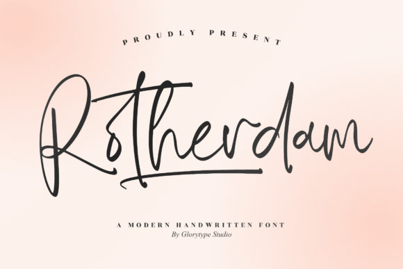 Rotherdam Font Poster 1