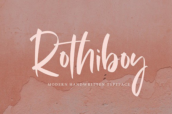 Rothiboy Font Poster 1