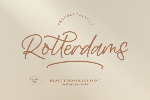Rotterdams Font Poster 1