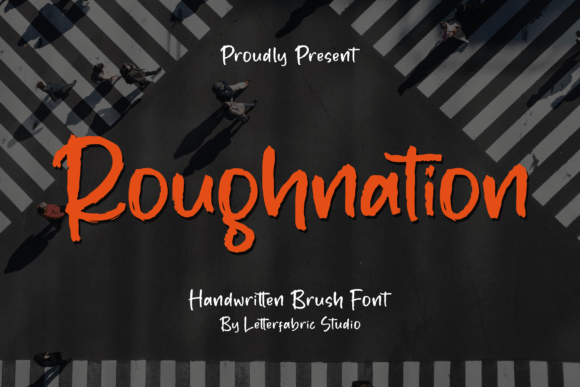 Roughnation Font Poster 1
