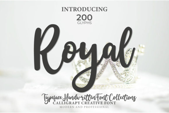 Royal Font Poster 1