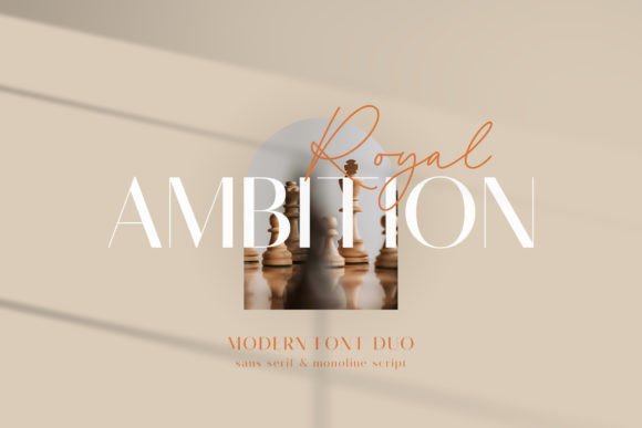 Royal Ambition Duo Font