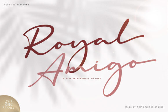 Royal Amigo Font Poster 1