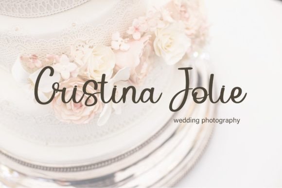 Royal Wedding Font Poster 5
