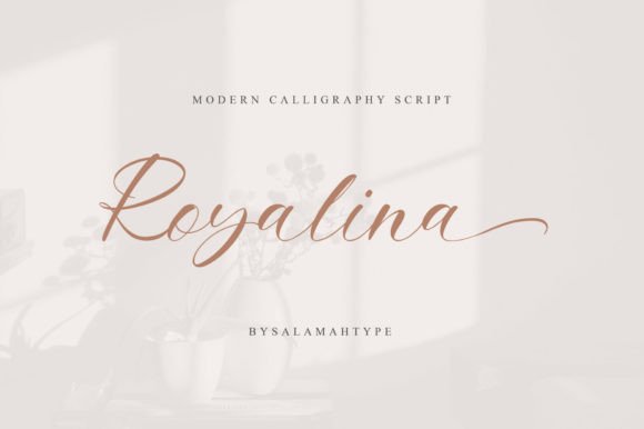 Royalina Font Poster 1