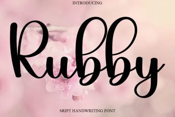 Rubby Font Rubby Font Poster 1