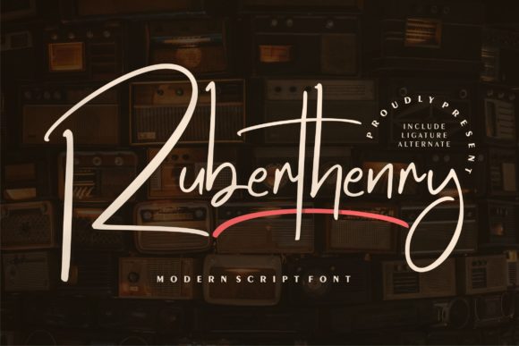 Ruberthenry Font