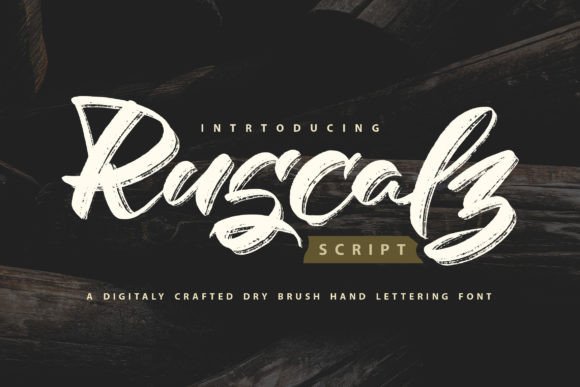 Ruscalz Font Poster 1