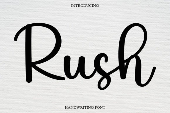 Rush Font