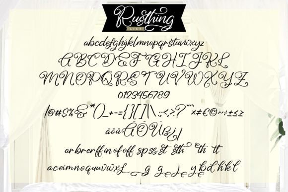 Rusthing Font Poster 5