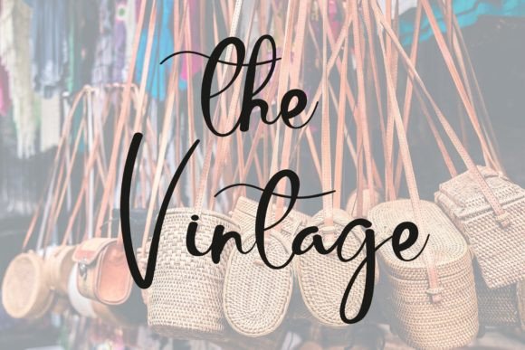 Rustic Market Font Poster 2