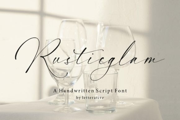 Rusticglam Font Poster 1