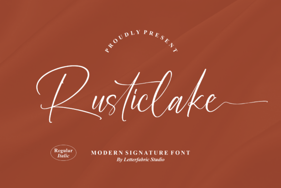 Rusticlake Font Poster 1