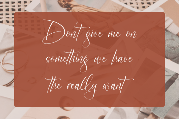 Rusticlake Font Poster 2