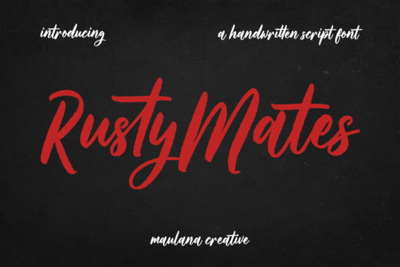 Rusty Mates Font Poster 1