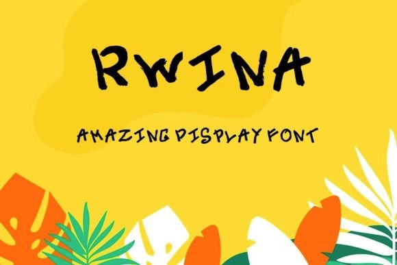 Rwina Font Poster 1