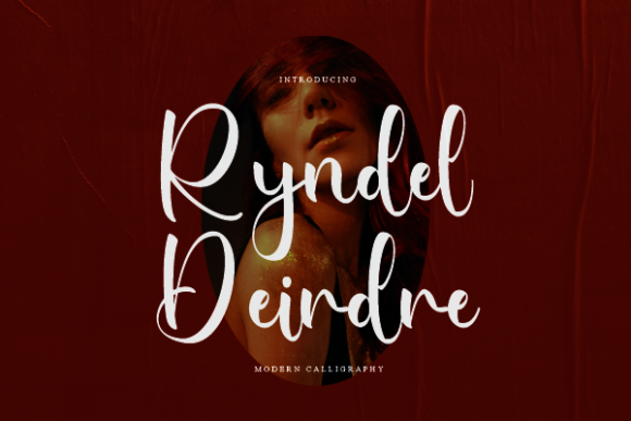 Ryndel Deirdre Font Poster 1