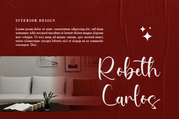 Ryndel Deirdre Font Poster 2