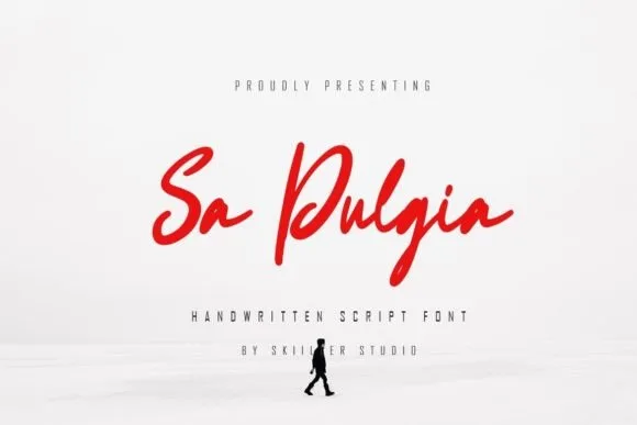 Sa Pulgia Font Sa Pulgia Font Poster 1