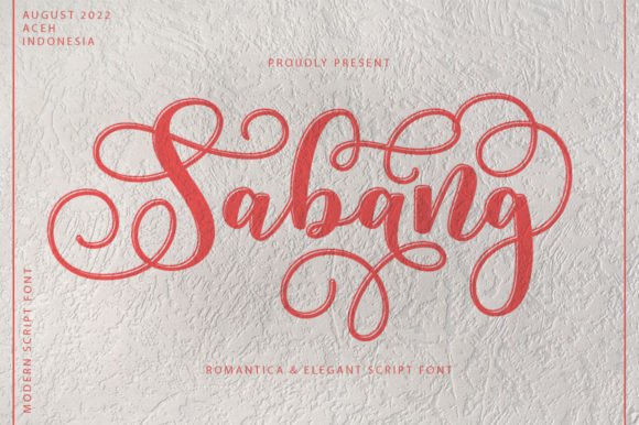 Sabang Font