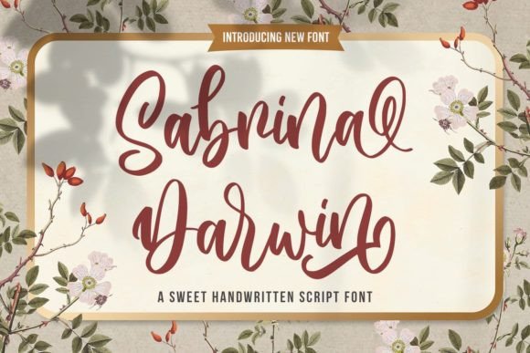 Sabrina Darwin Font