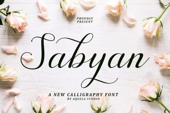 Sabyan Font Poster 1