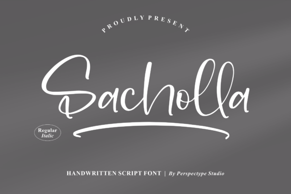 Sacholla Font Sacholla Font Poster 1