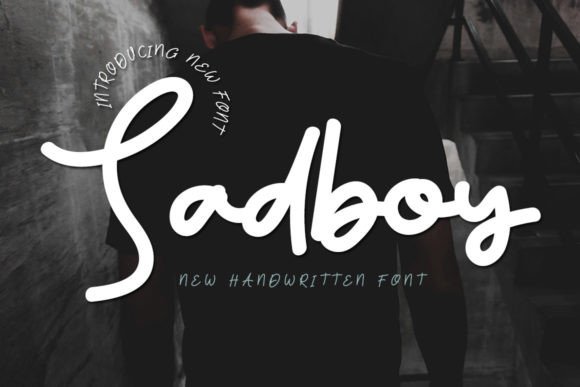 Sadboy Font Poster 1