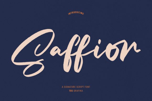 Saffior Font