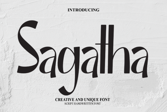 Sagatha Font Poster 1