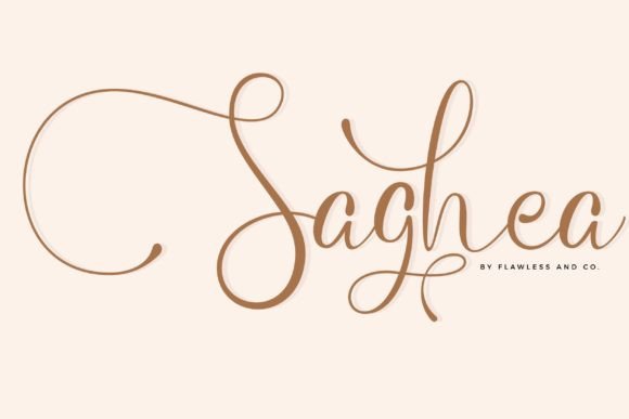 Saghea Font Poster 1