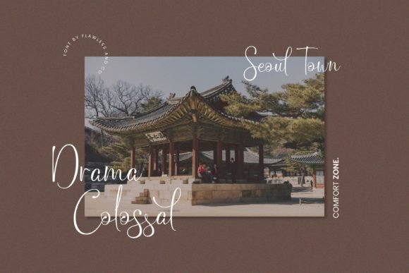 Saghea Font Poster 4