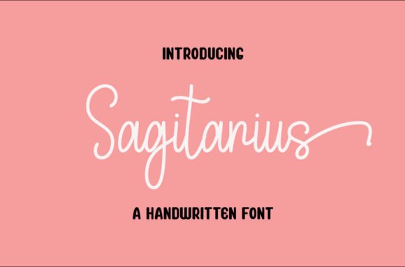 Sagitarius Font Poster 1