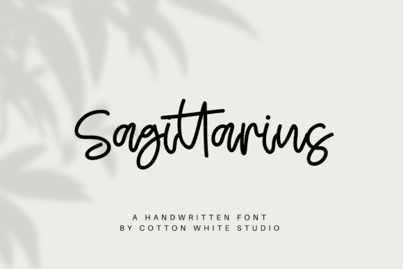 Sagittarius Font Poster 1