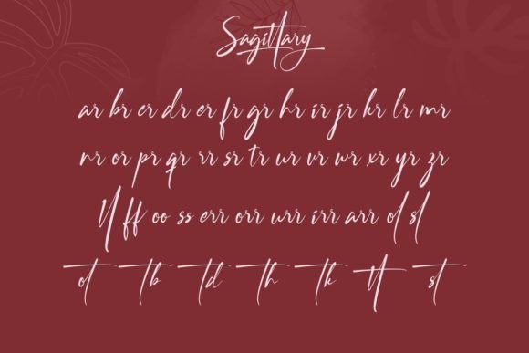 Sagittary Font Poster 6