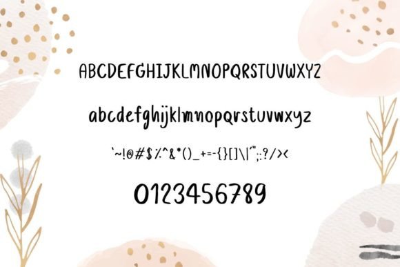 Sakura Font Poster 3