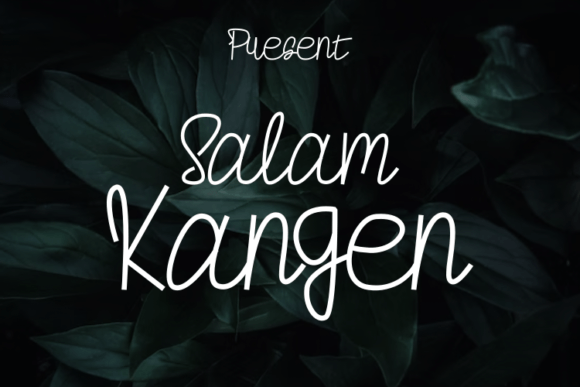 Salam Kangen Font