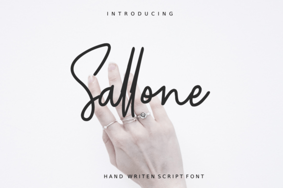 Sallone Font Poster 1