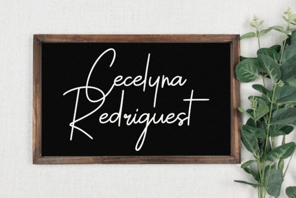 Sallyna Cattalya Font Poster 4