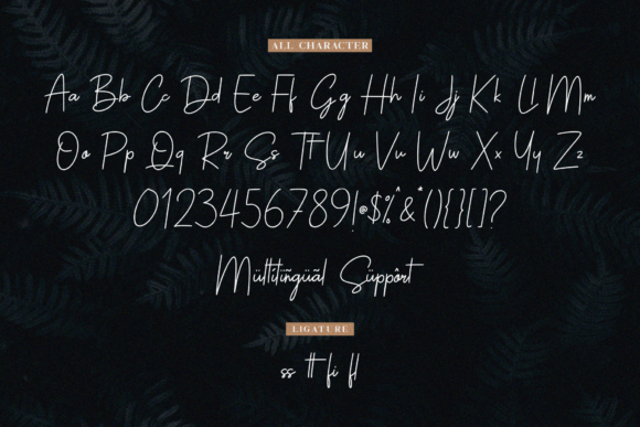 Sallyna Cattalya Font Poster 7