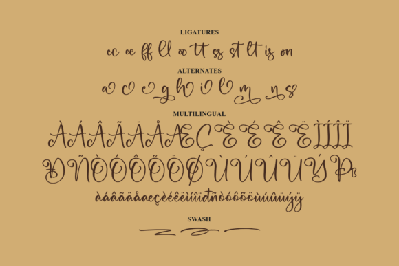 Salminda Font Poster 14