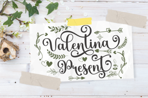 Salmon Queen Duo Font Poster 7